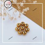 گوی استیل طلایی سایز 8