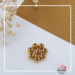 گوی استیل طلایی سایز 6