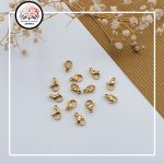 قفل طوطی استیل طلایی سایز 9