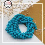 مروارید شل آبی سایز 8