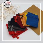کیسه پارچه ای بند دار 7*10 سانتیمتر رنگی