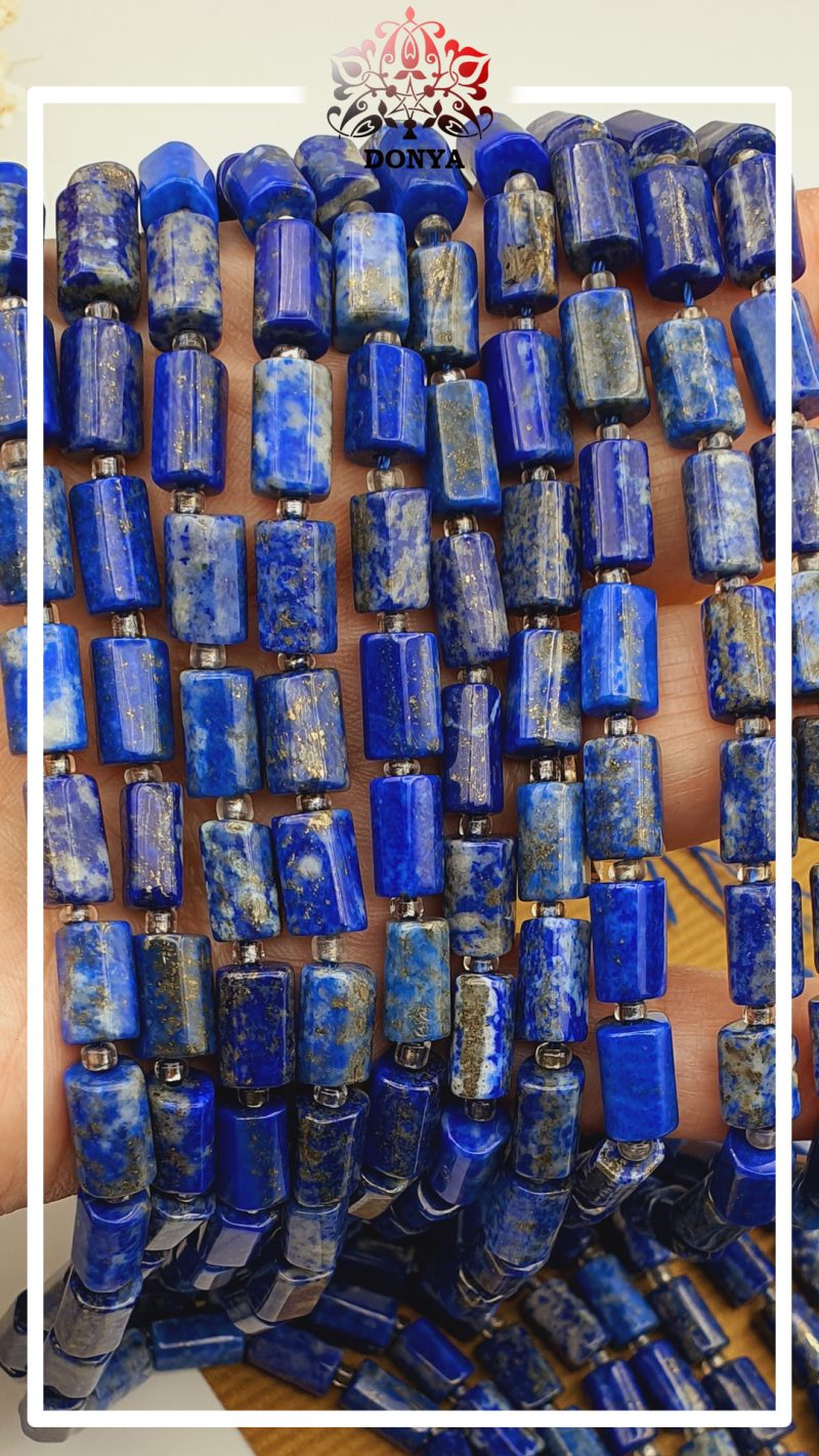 ریسه لاجورد استوانه ای تراش دار - Image 2