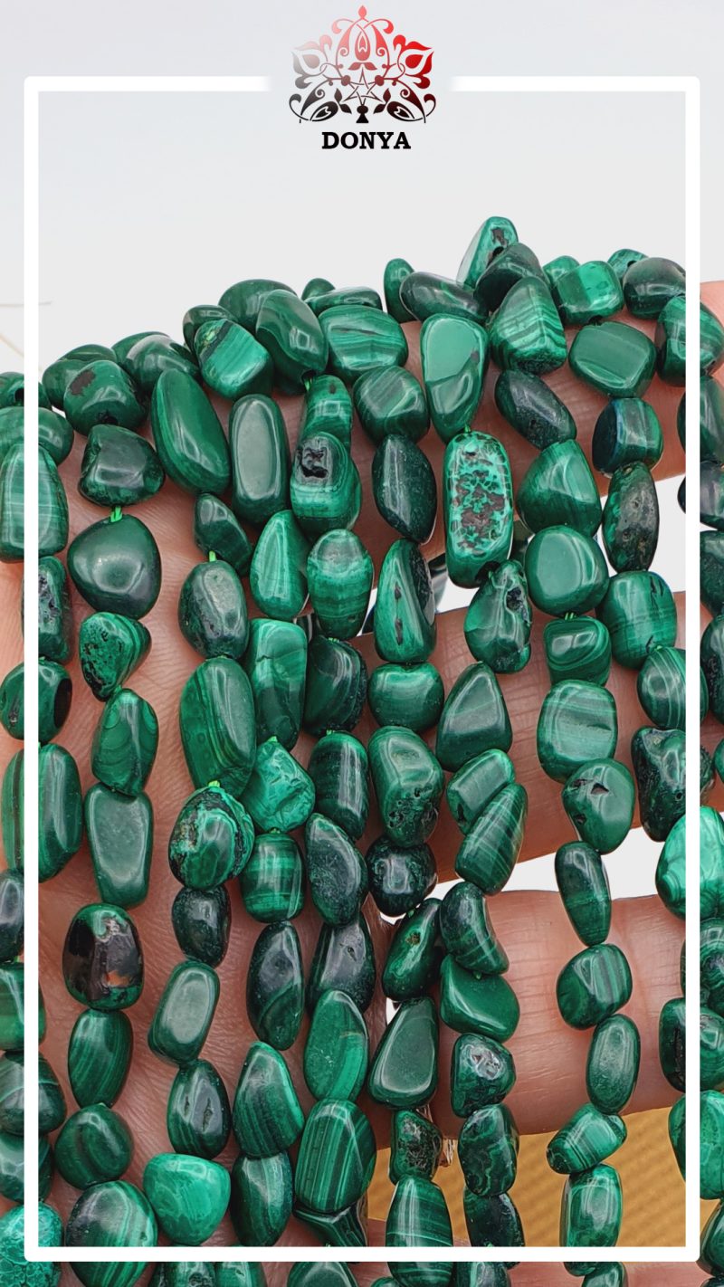 ریسه مالاکیت نامنظم 6-8 میلیمتر - Image 2