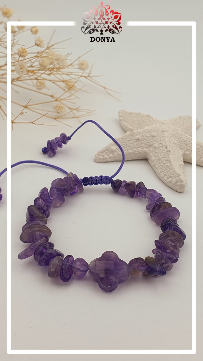 دستبند سنگ آمیتیسیت - Image 2