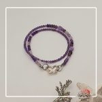 گردنبند نقره آمیتیسیت