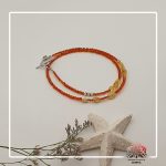گردنبند نقره عقیق