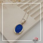 گردنبند عقیق آبی