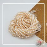 ریسه مروارید پرورشی سایز 4 سفید کد 11046