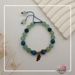 دستبند سنگ فلورین