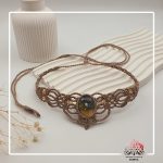 گردنبند چوکر لابرادوریت