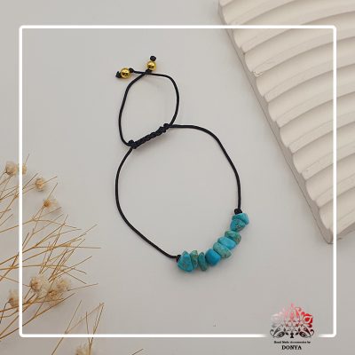 دستبند جاسپر فیروزه ای