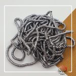 حدید رینگی نقره ای موج دار