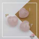 سنگ رزکوارتز تراش قلب